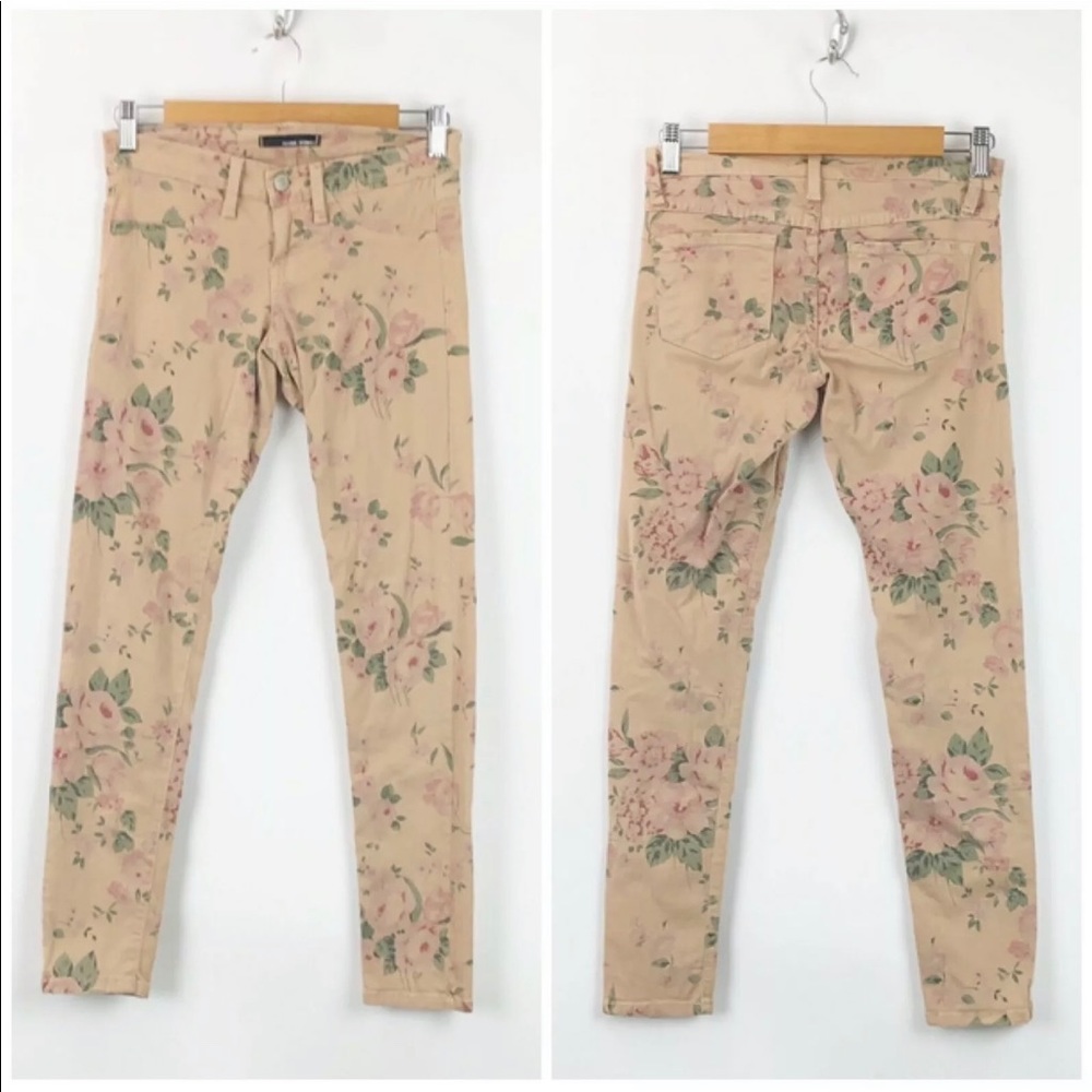 Beautiful Flying Monkey Skinny Floral Jeans - Picture 1 of 4